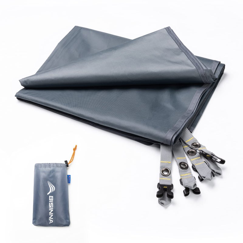 BISINNA Waterproof Camping Tarp Mutifunctional Tent Footprint, Groundsheet Picnic and Beach Mat with Carrying Storage Bag for Picnic, Hiking,Backpacking,Hammock - Image 1